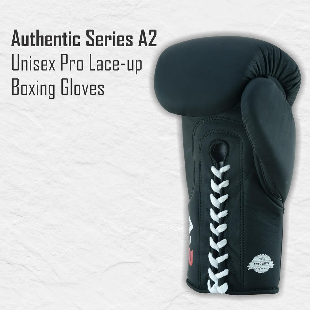 Fadi Sports Authentic Series A2 - Guantes de boxeo de cuero de vaca...