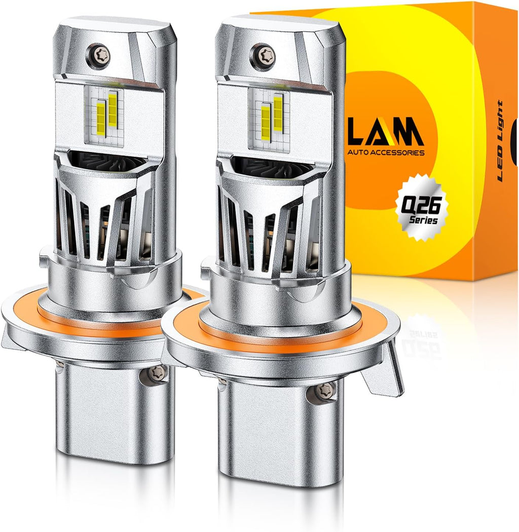 OXILAM Bombilla LED H13, 1200% de brillo, 6500 K blanco, sin parpad...