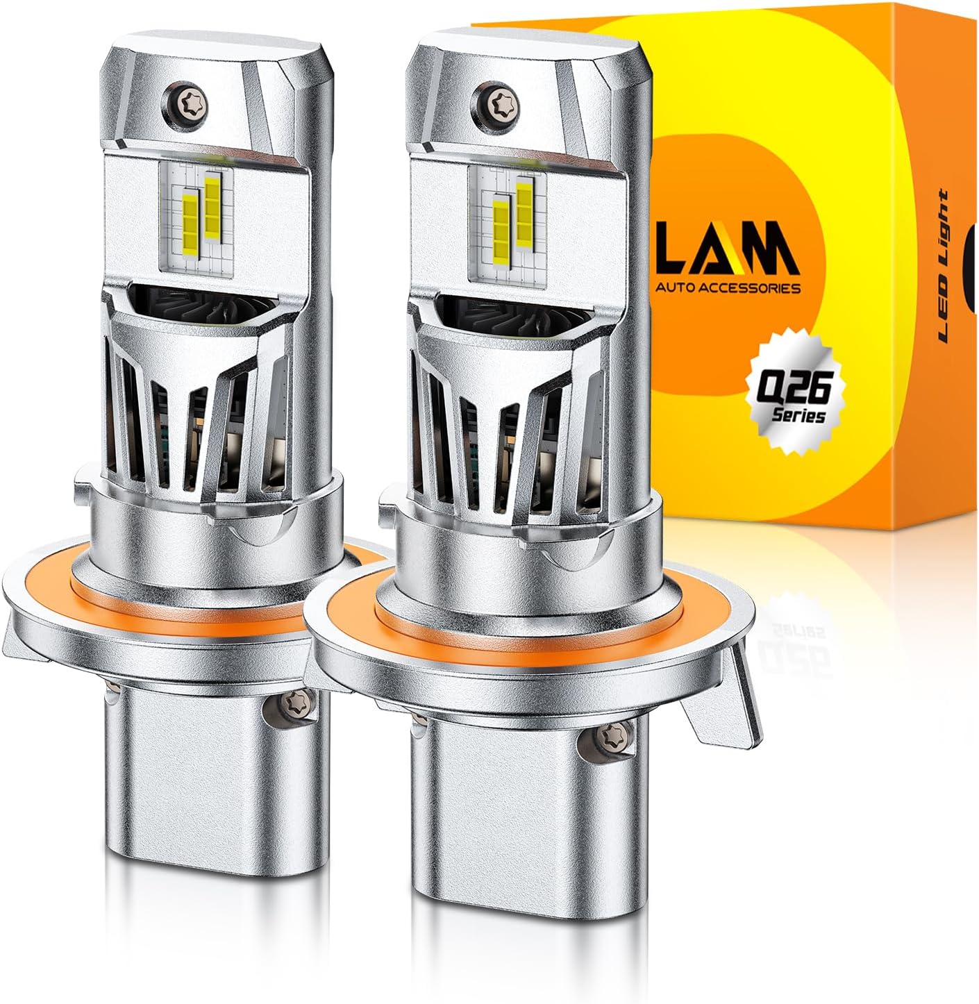 OXILAM Bombilla LED H13, 1200% de brillo, 6500 K blanco, sin parpad...