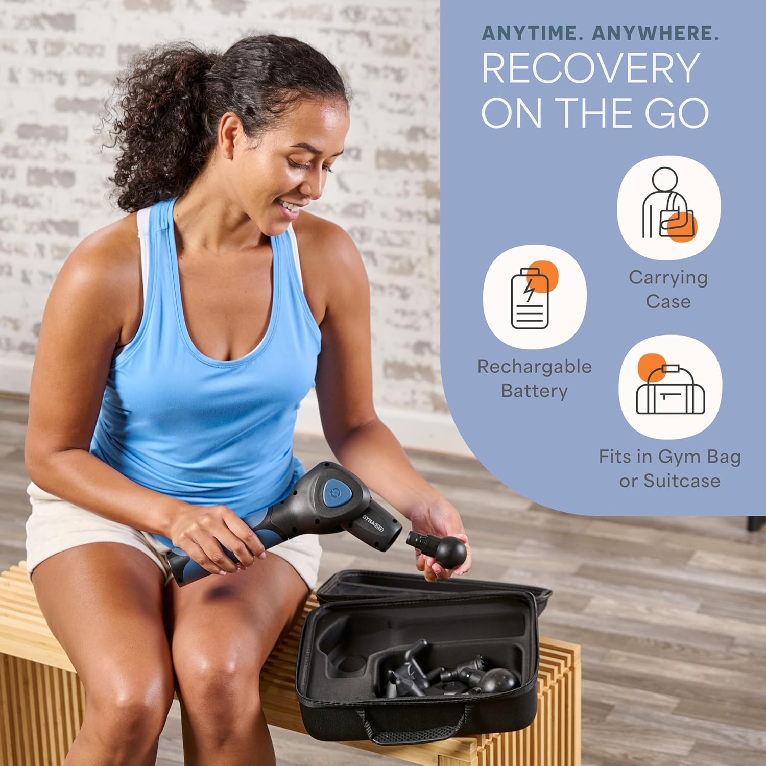 LifePro Dynaflex - Pistola de masaje de percusión elegible \u2013 M...