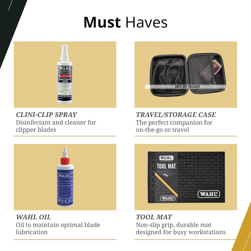 WAHL Professional kit de rasurado de 5 estrellas número 8180