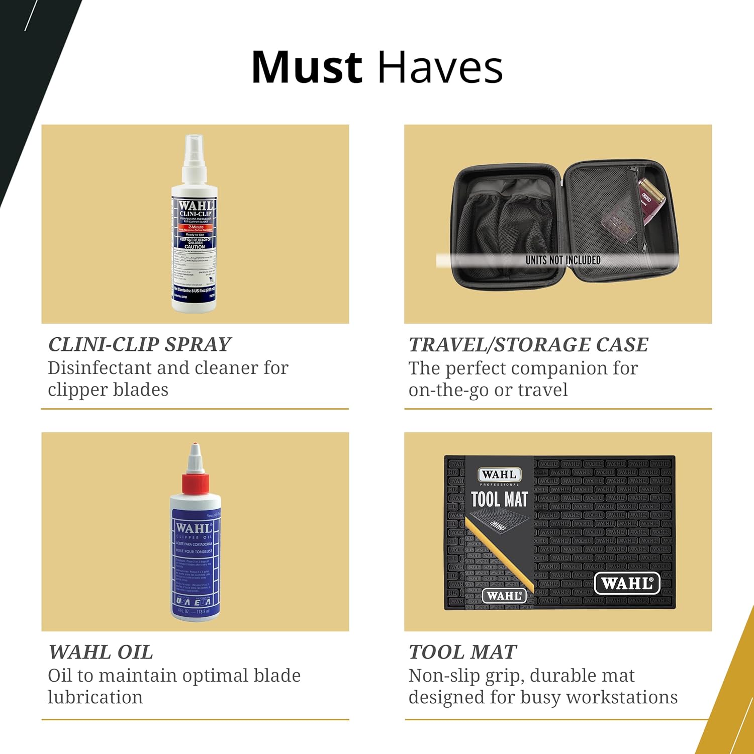WAHL Professional kit de rasurado de 5 estrellas número 8180