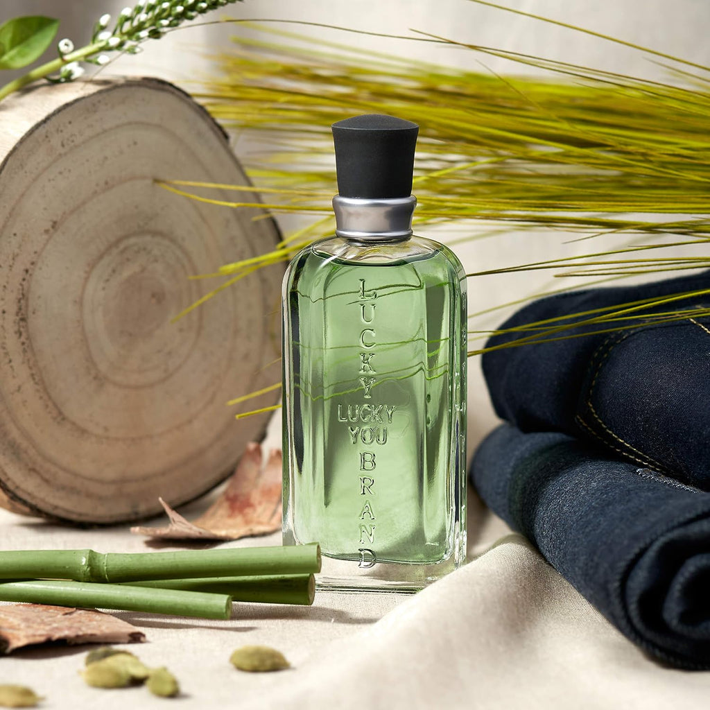 Lucky Brand Colonia en aerosol Lucky You de 100 ml para hombres, Co...