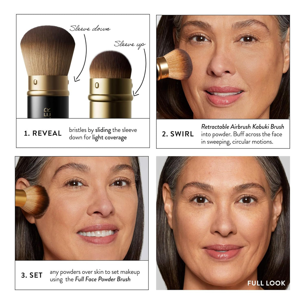 LAURA GELLER NEW YORK Blending Beauties - Juego de 2 brochas para m...