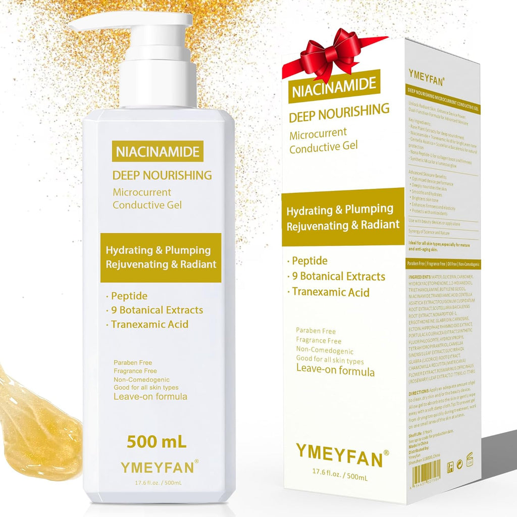 Gel conductor de 16.9 fl oz, imprimación de gel facial sin enjuague...