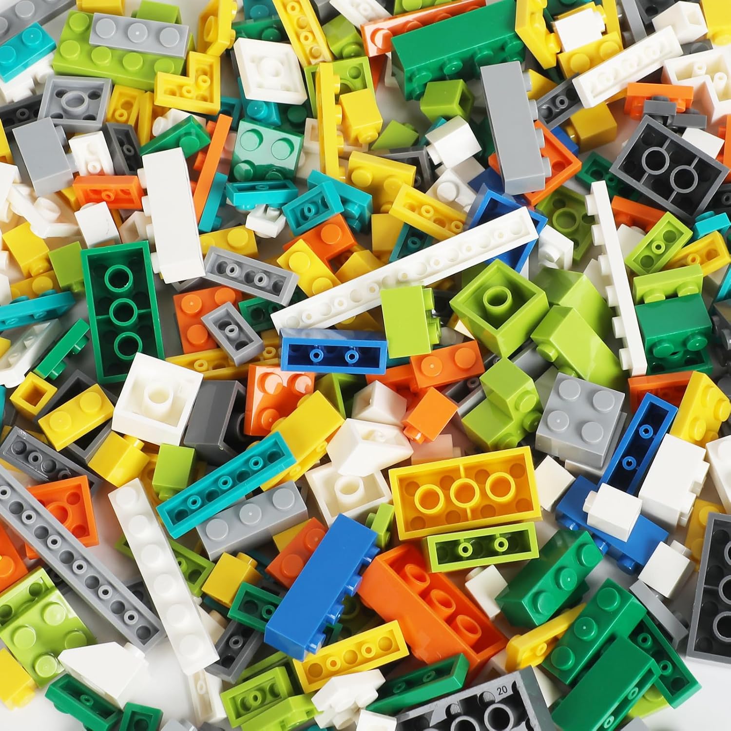 ekuzi Juego de bloques de construcción creativos compatibles con la...