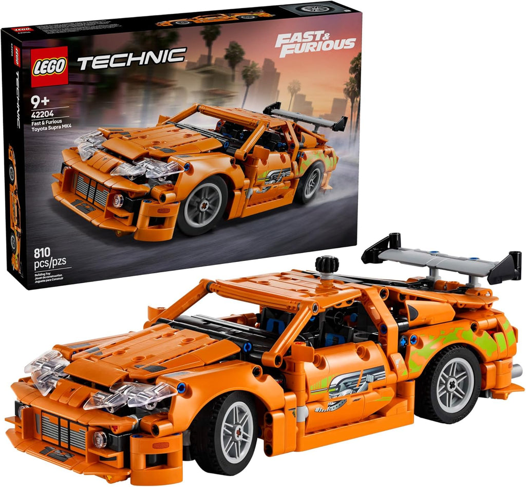 LEGO Technic Fast and Furious Toyota Supra MK4 Kit de construcción...