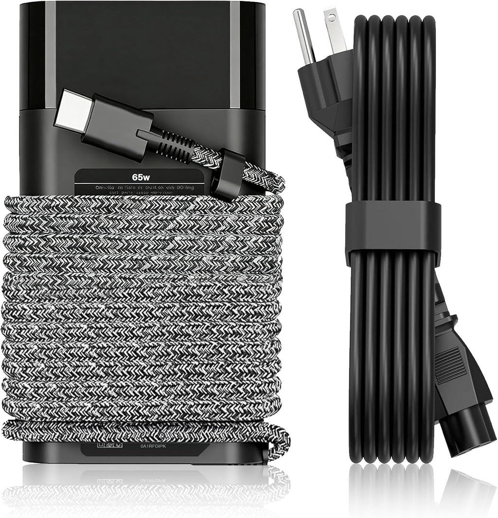 Nuevo Slim 65 W USB C Cargador para portátil HP Cargador Elitebook...