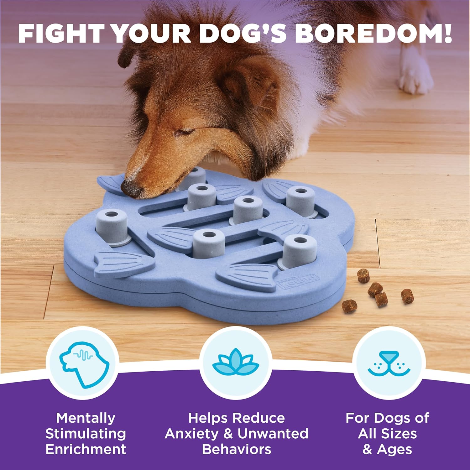 Outward Hound by Nina Ottosson Dog Hide N' Slide Comedero con r...