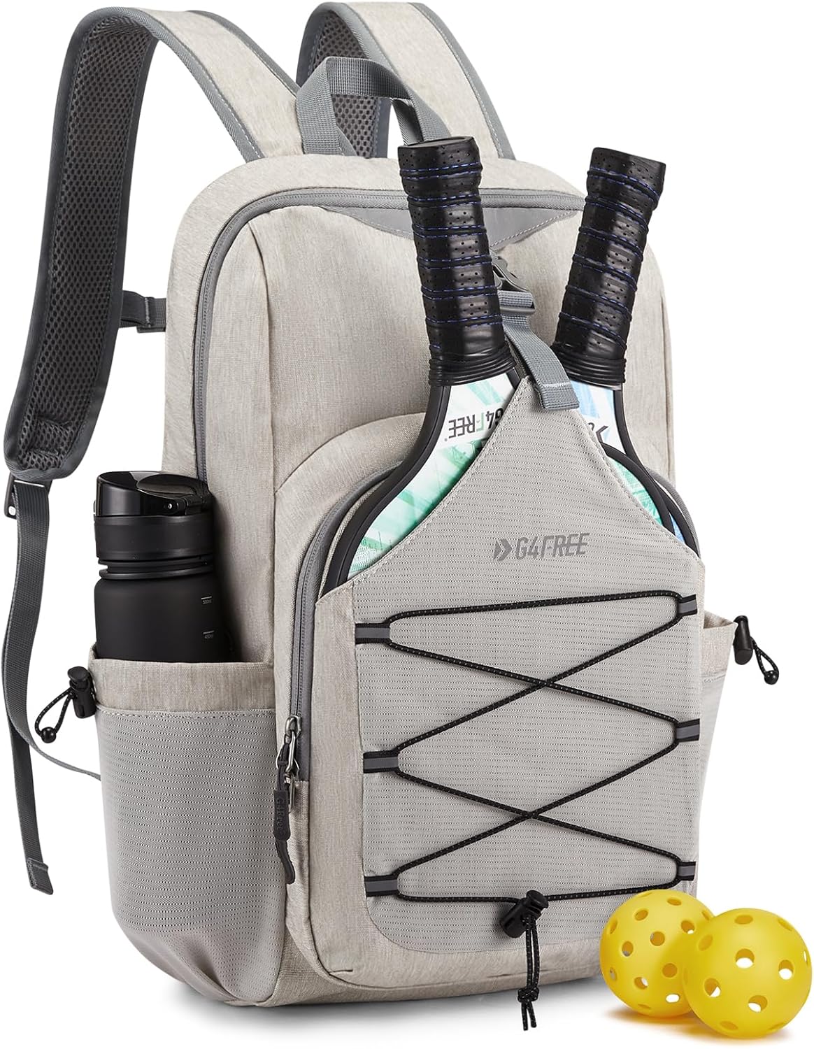 G4Free Bolsa de pickleball para mujeres y hombres, bolsa de pádel p...