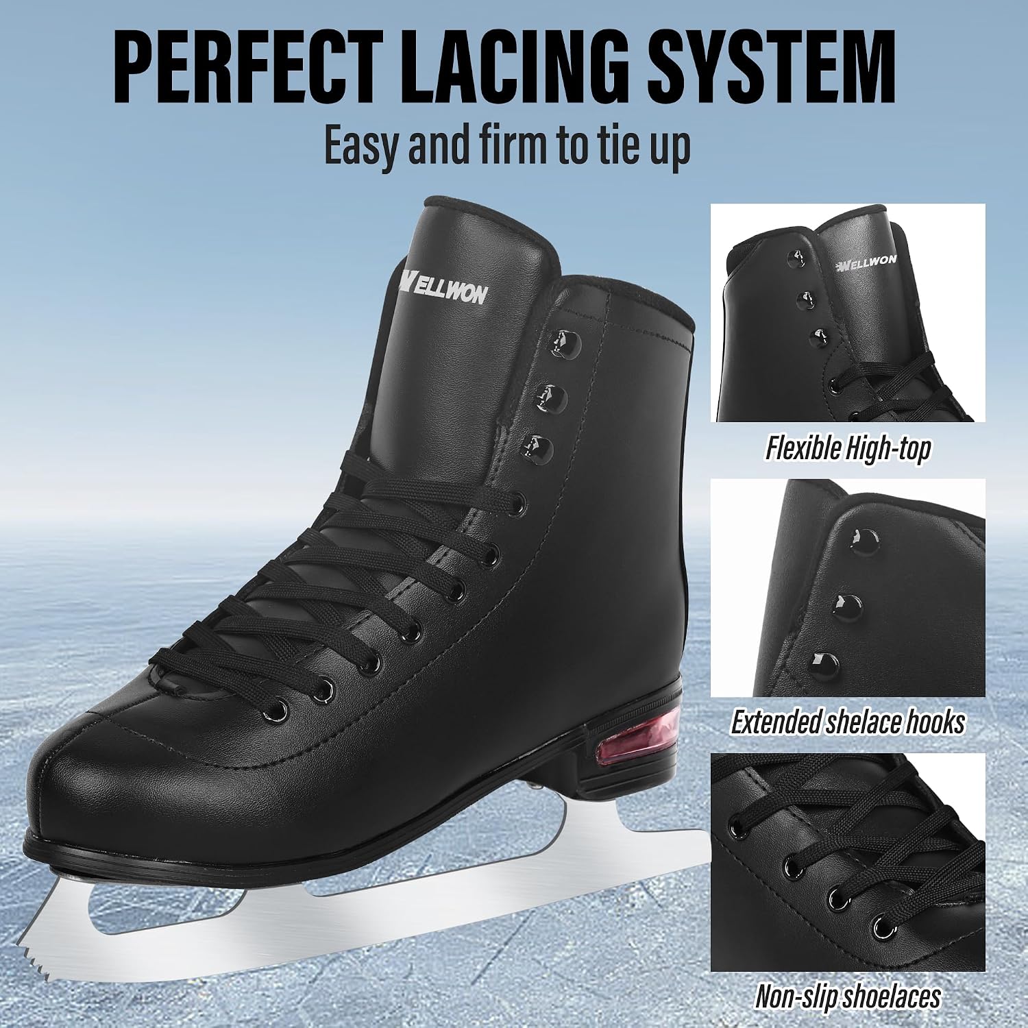 Ice Skates for Women, Adult Figure Skates for Men, Figure Skating S...