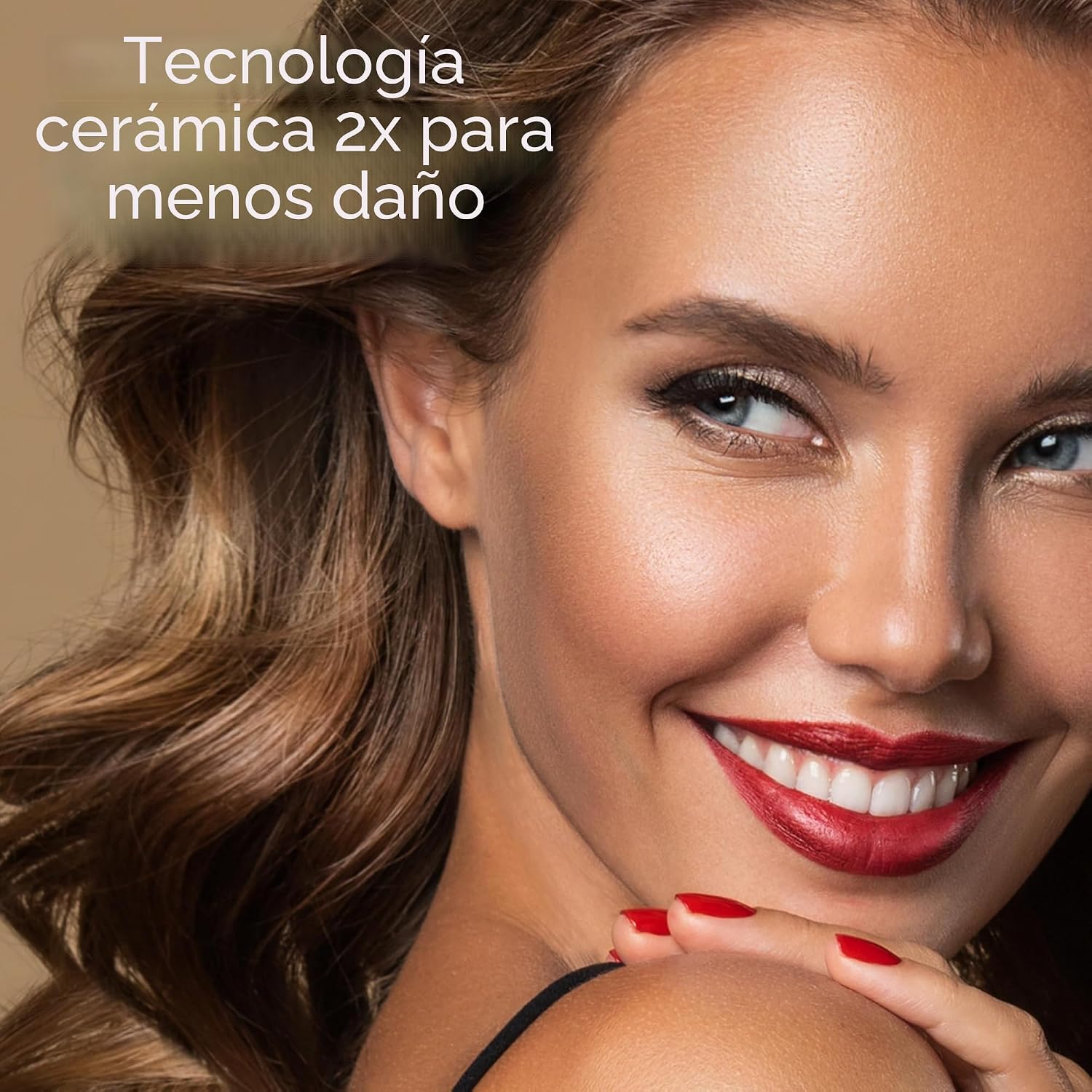 Conair Varita rizadora cónica de cerámica doble, se estrecha de 1¼...