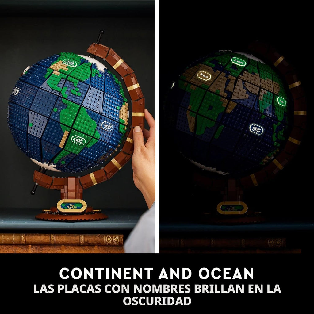 LEGO Ideas The Globe - Juego de construcción, modelo de construcció...