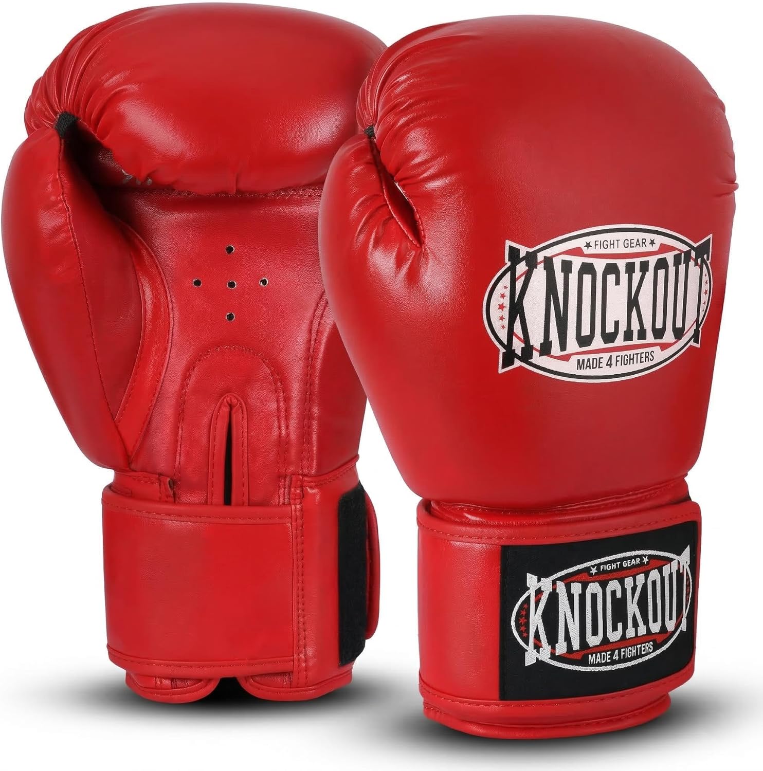 Guantes de Boxeo de Gel Knockout para Hombres y Mujeres - Entrenami...