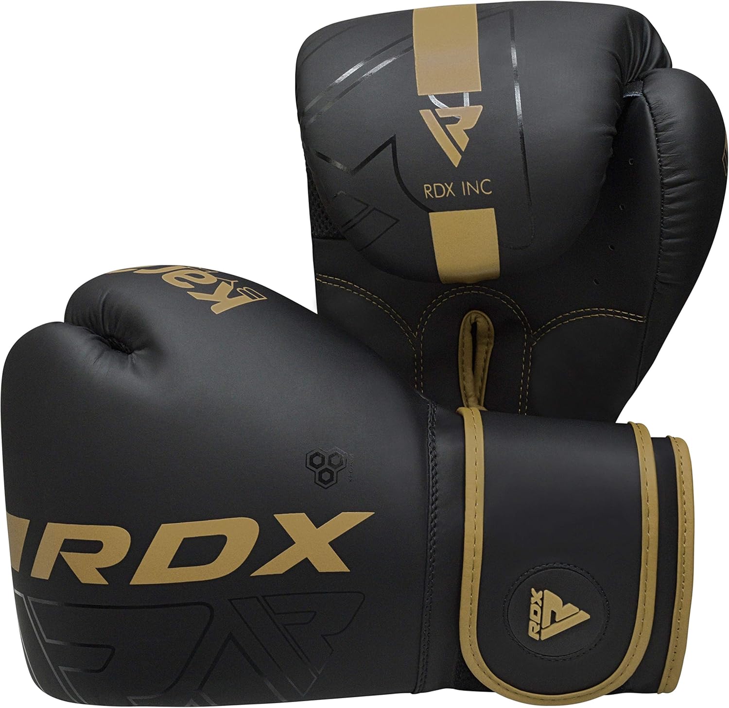 RDX Guantes de boxeo, entrenamiento profesional de sparring, cuero...