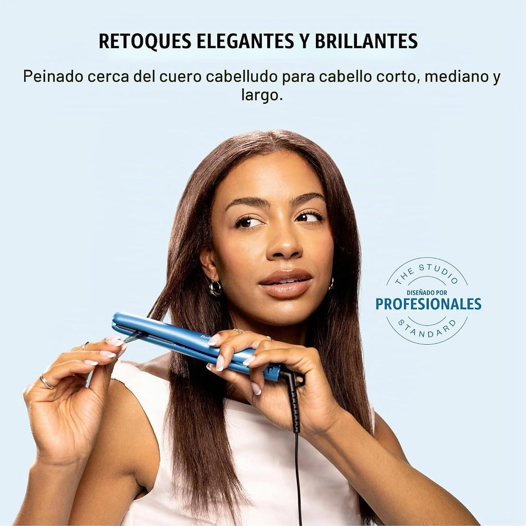 BaBylissPRO Mini plancha plana para el cabello | Plancha plana para...