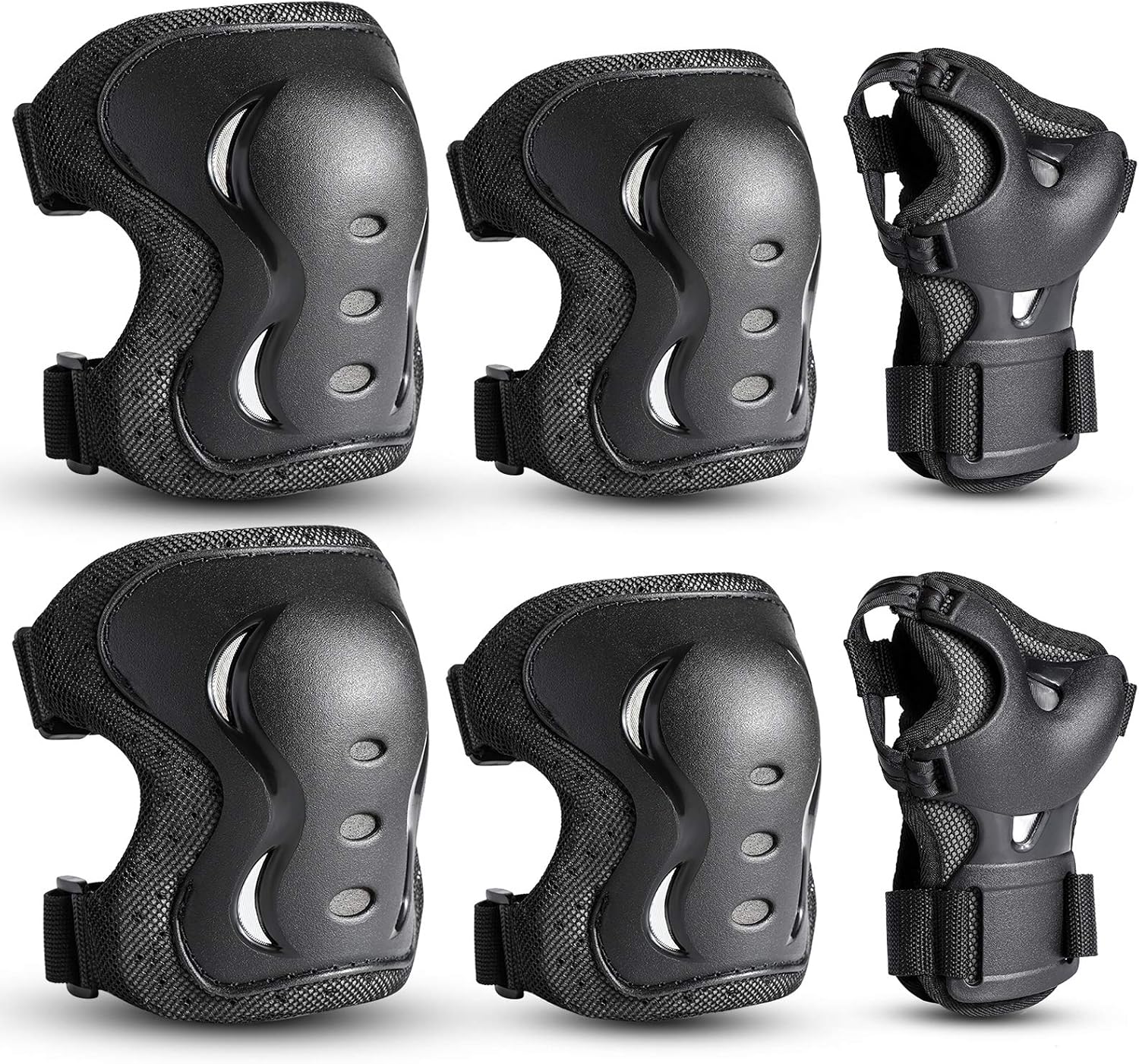 Rodilleras para niños\/jóvenes\/adultos, coderas con protectores de...