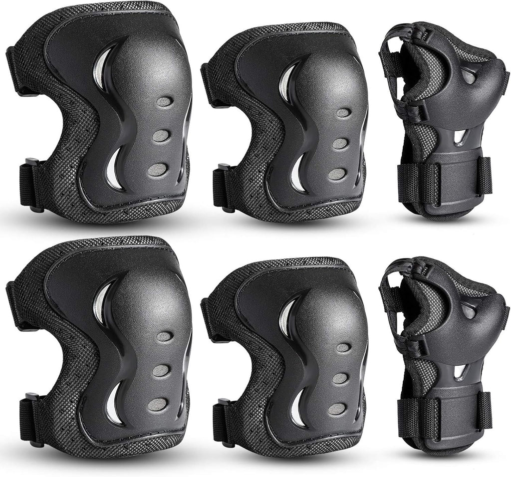 Rodilleras para niños\/jóvenes\/adultos, coderas con protectores de...