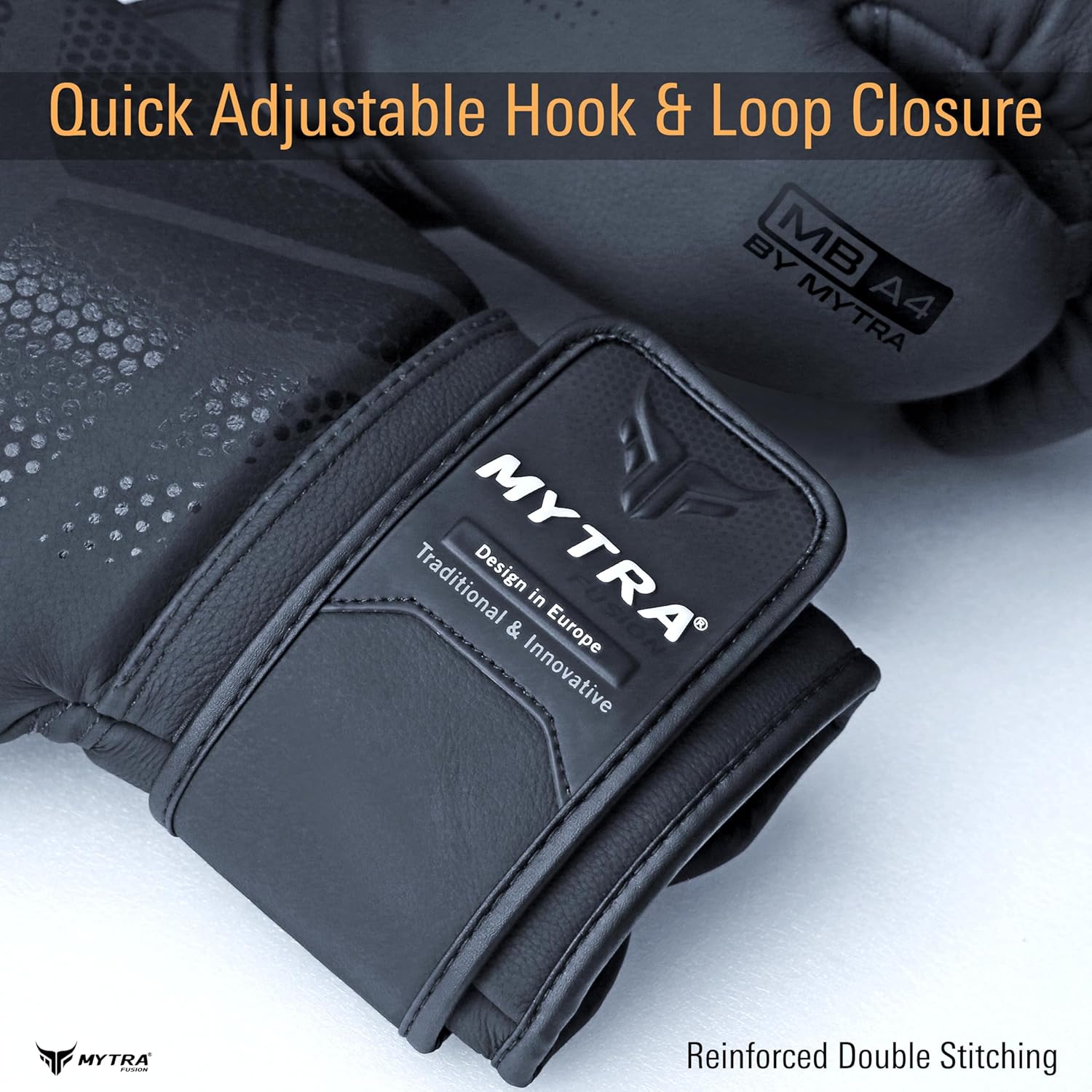 Mytra Fusion Guantes de boxeo Guantes de boxeo de cuero para hombre...