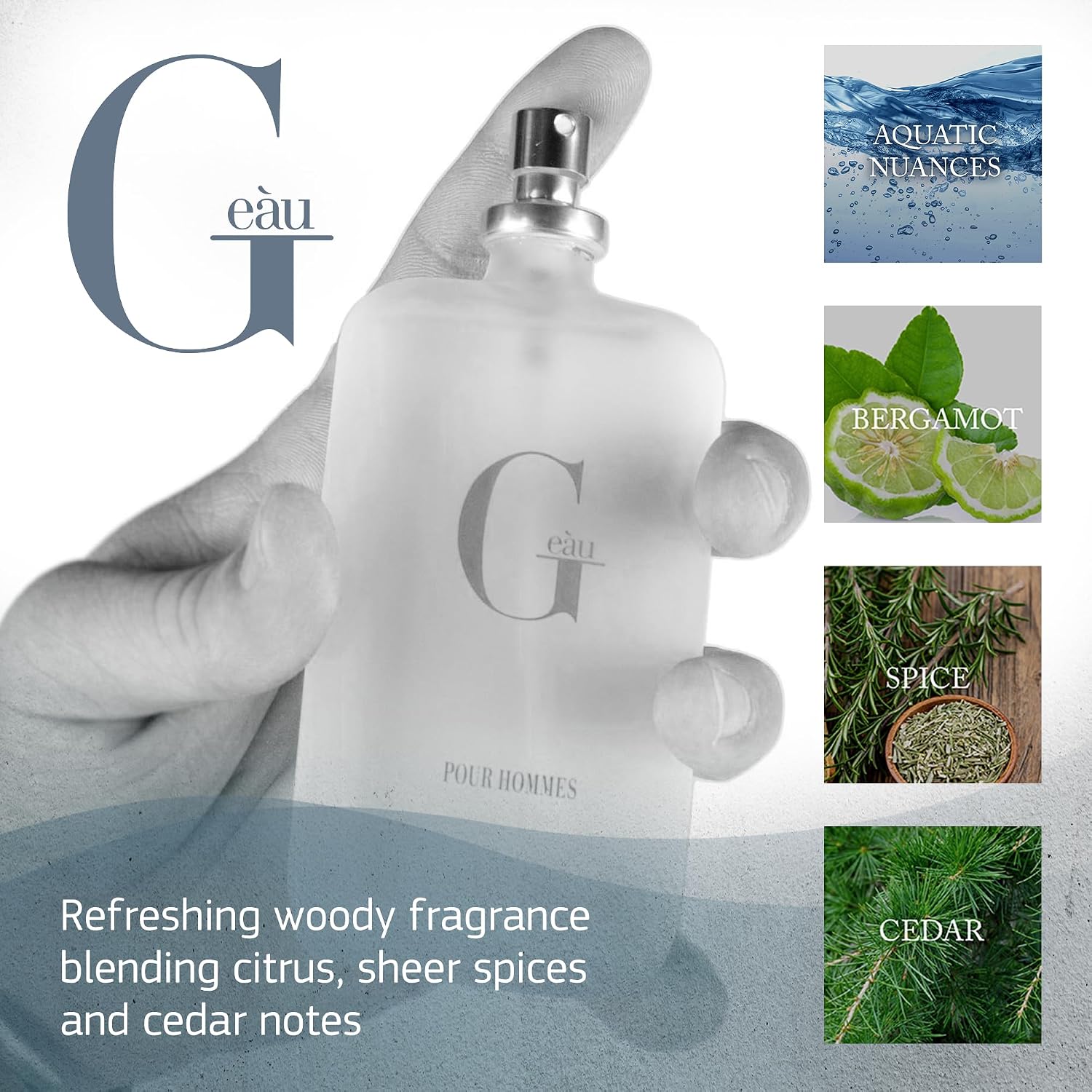PB ParfumBelcam - G Eau de Toilette - Espray corporal para hombre,...