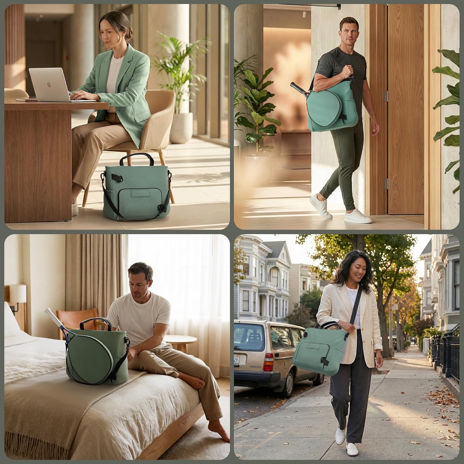 Acewell Athletics Bolsas de tenis para mujeres y hombres \u2013 Ele...