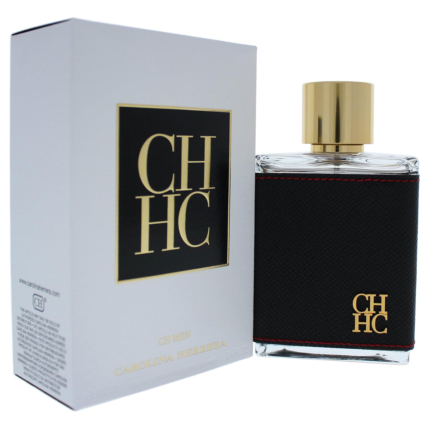 Carolina Herrera VIP spray de baño para hombres, 3.4 oz, Negro |