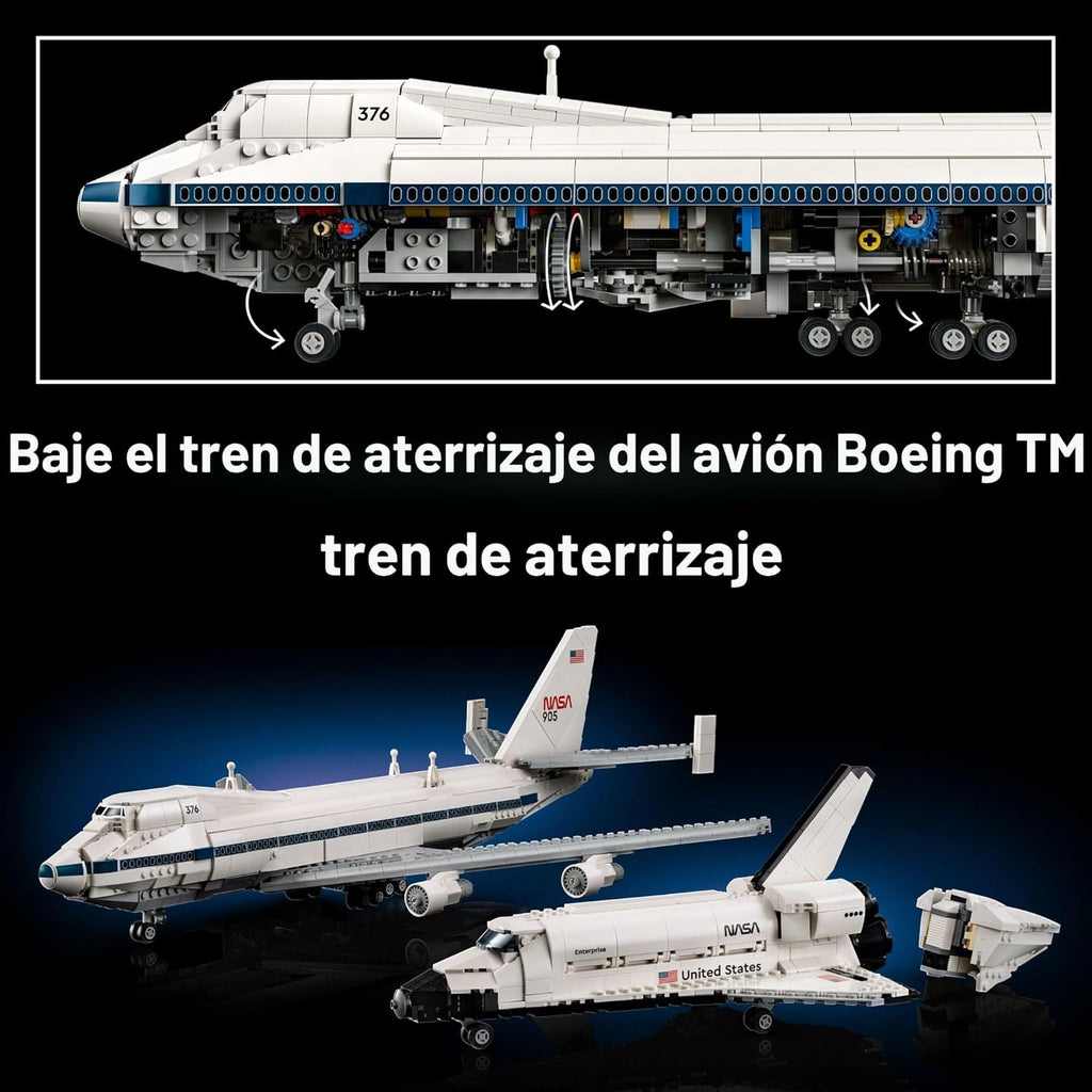LEGO Icons Shuttle Carrier Aircraft - Juego de construcción de avio...