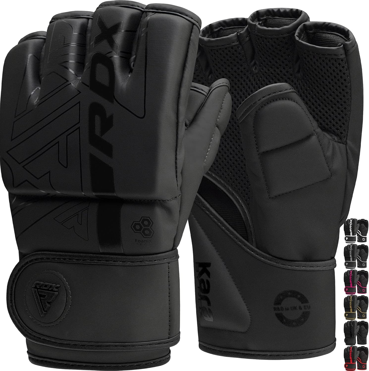 Guantes RDX MMA para Grappling y Sparring, Guantes de Artes Marcial...