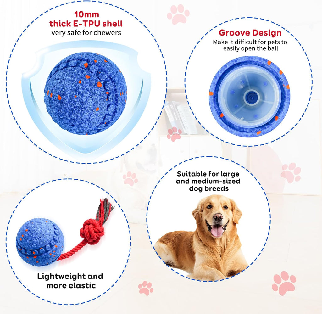 Moseyuh Juguete interactivo para perros, juguetes para mascotas act...