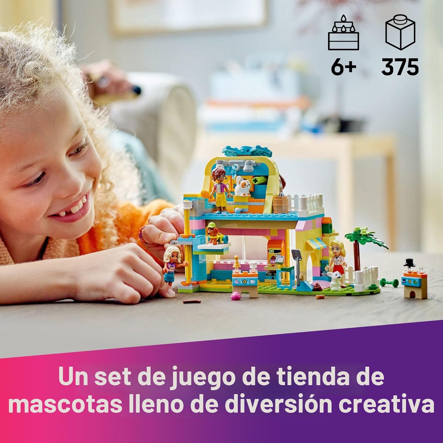 LEGO Friends Tienda de Accesorios para Mascotas Set de juego de sim...