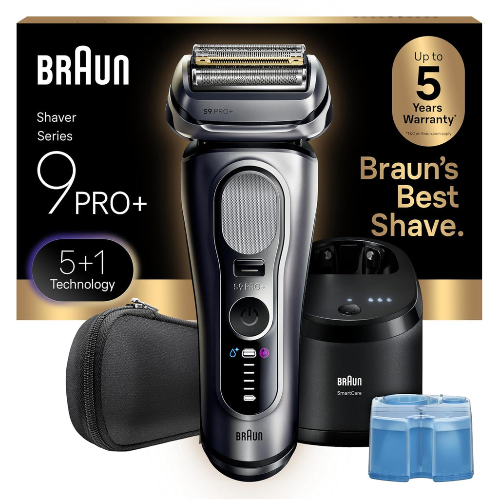 Braun Series 9 PRO+ - Afeitadora eléctrica para hombres, maquinilla...