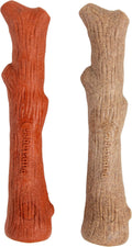 Outward Hound Dogwood - Juguetes masticables duraderos para perros,...
