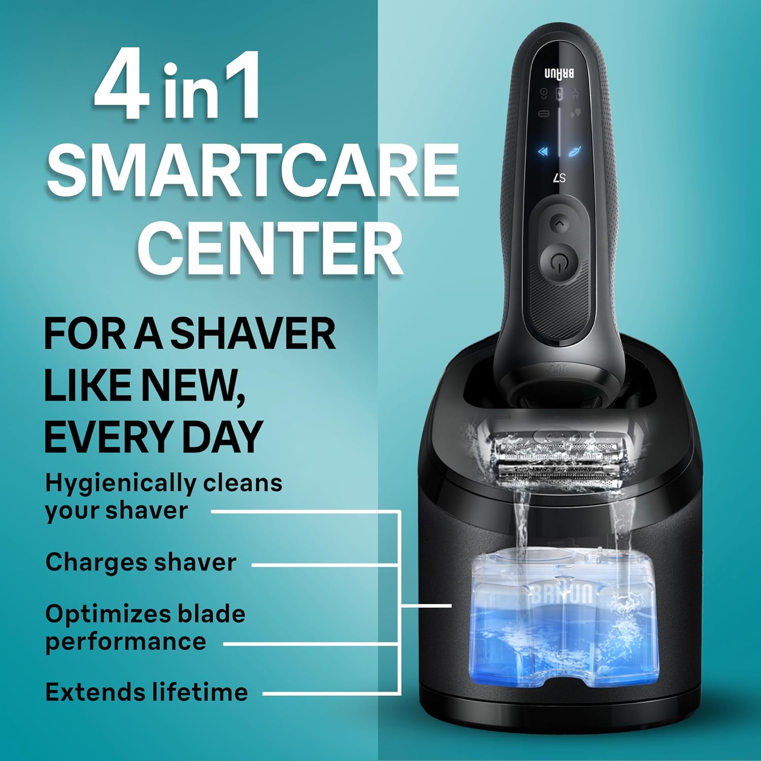 Braun Series 7 - Afeitadora eléctrica para hombres, maquinilla de a...