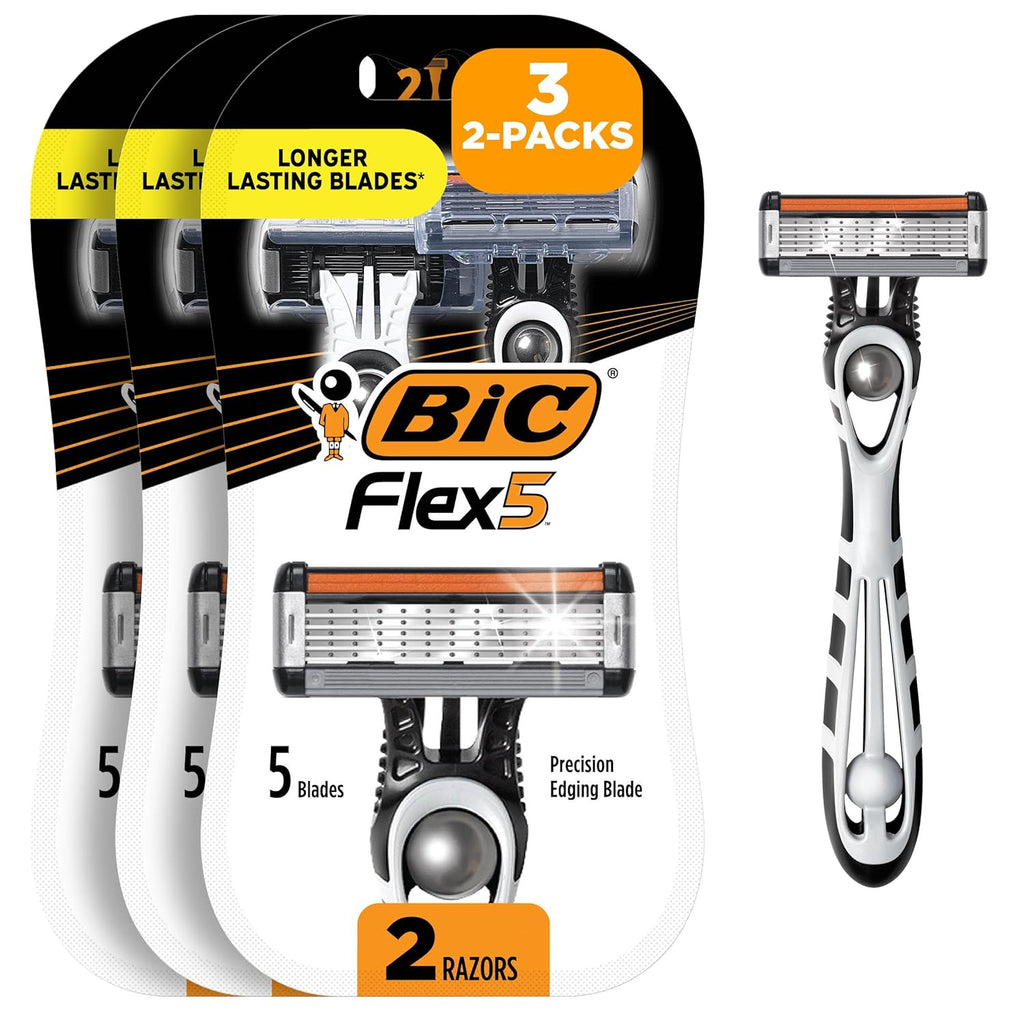BIC Flex 5 Sensitive - Maquinillas de afeitar desechables de 5 cuch...