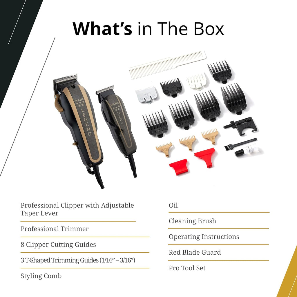 WAHL Professional kit de rasurado de 5 estrellas número 8180