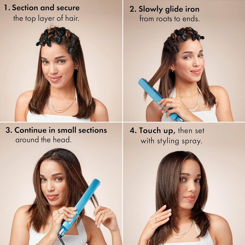 BabylissPRO Nano Titanium Ionic Plancha de pelo, plancha profesiona...