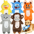 Prime Pets Paquete de 5 juguetes chirriantes para perros, sin cuerp...