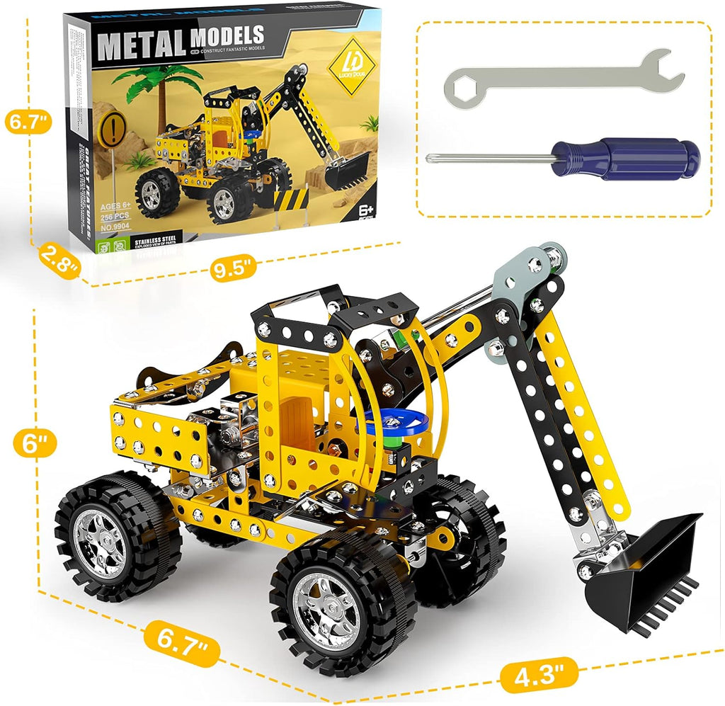 Lucky Doug Juguetes de proyectos de construcción STEM para niños de...