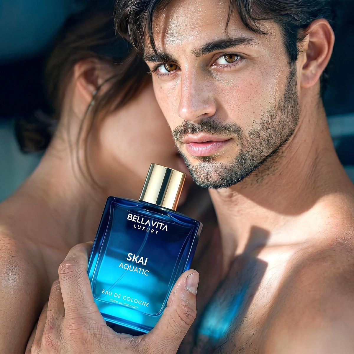 Bellavita Luxury SKAI Aquatic Eau de Parfum Unisex, 3.4 fl oz (100...
