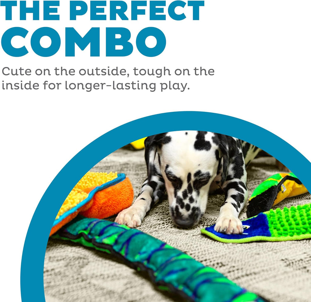Outward Hound Durablez Serpiente Extra Grande Sin Relleno Juguete d...