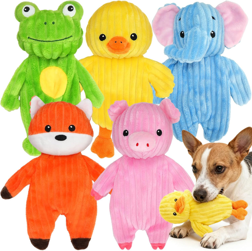 Prime Pets Juguetes para perros, paquete de 5 unidades, juguetes de...