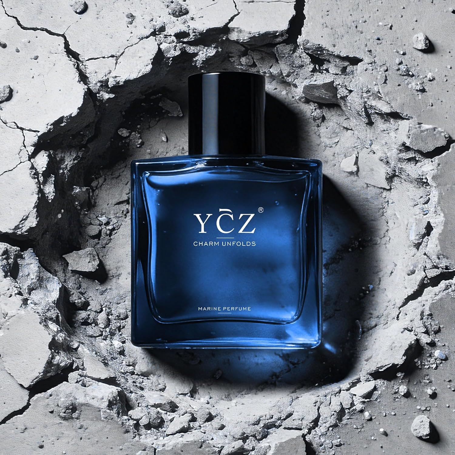 Ycz Charm Unfolds Perfume Marino para Hombres, 1.7 oz. Colonia Eau...