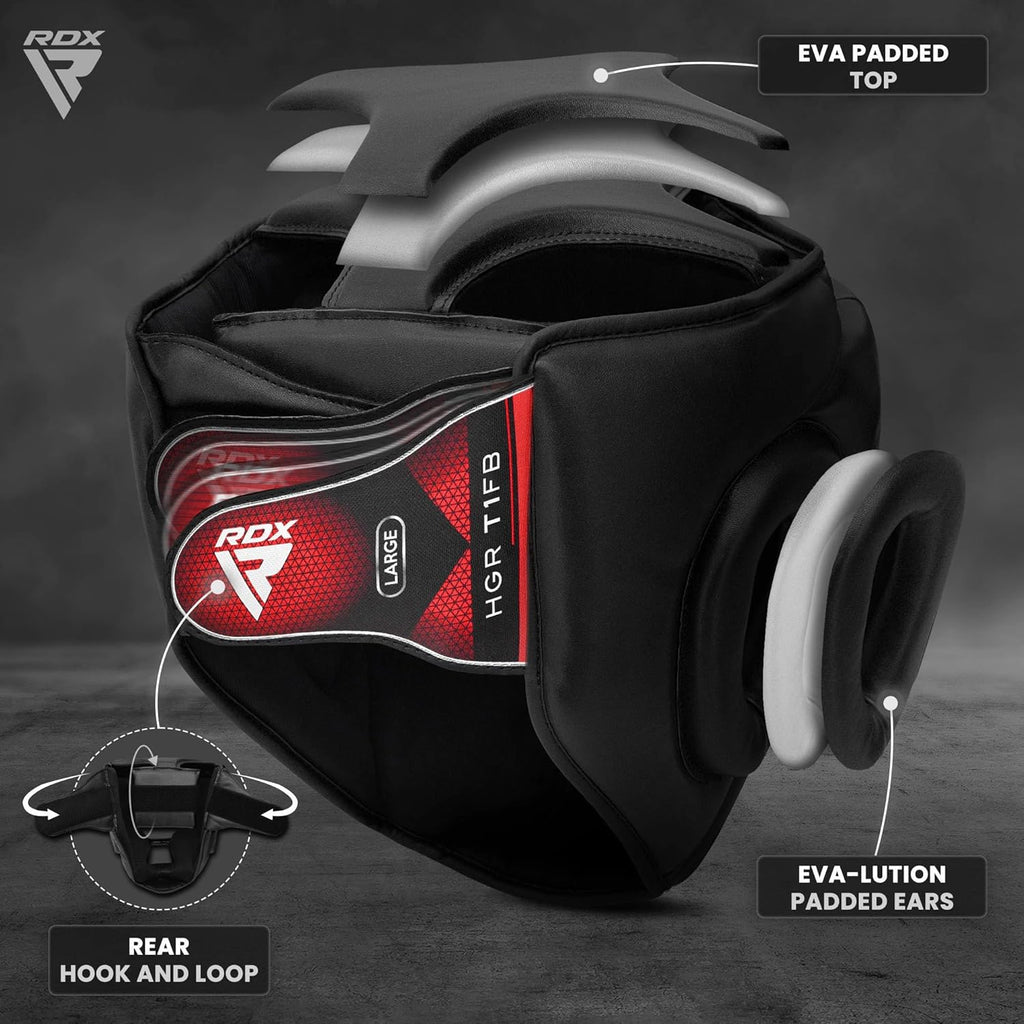 RDX Equipo de Protección para Boxeo MMA Muay Thai, Protector Facial...