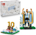 LEGO Editions Lionel Messi - Juego de coleccionista, juguete de con...
