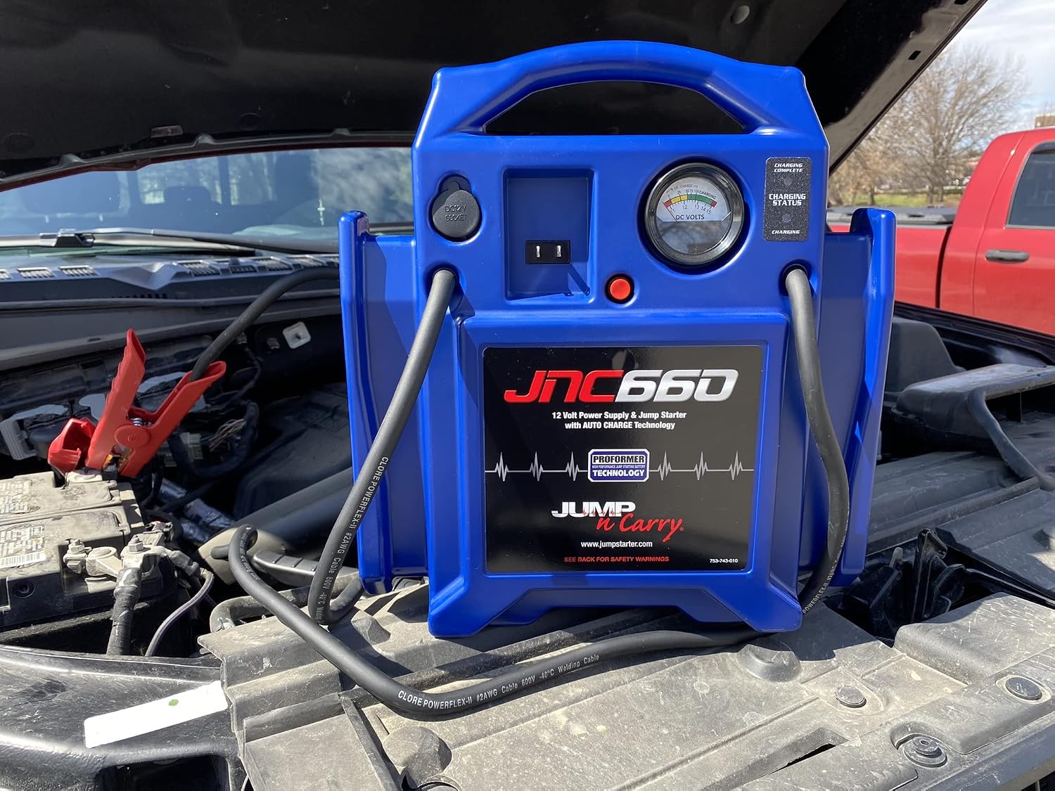 Clore Automotive Jump-N-Carry JNC660 Arrancador de Salto de 1700 Am...