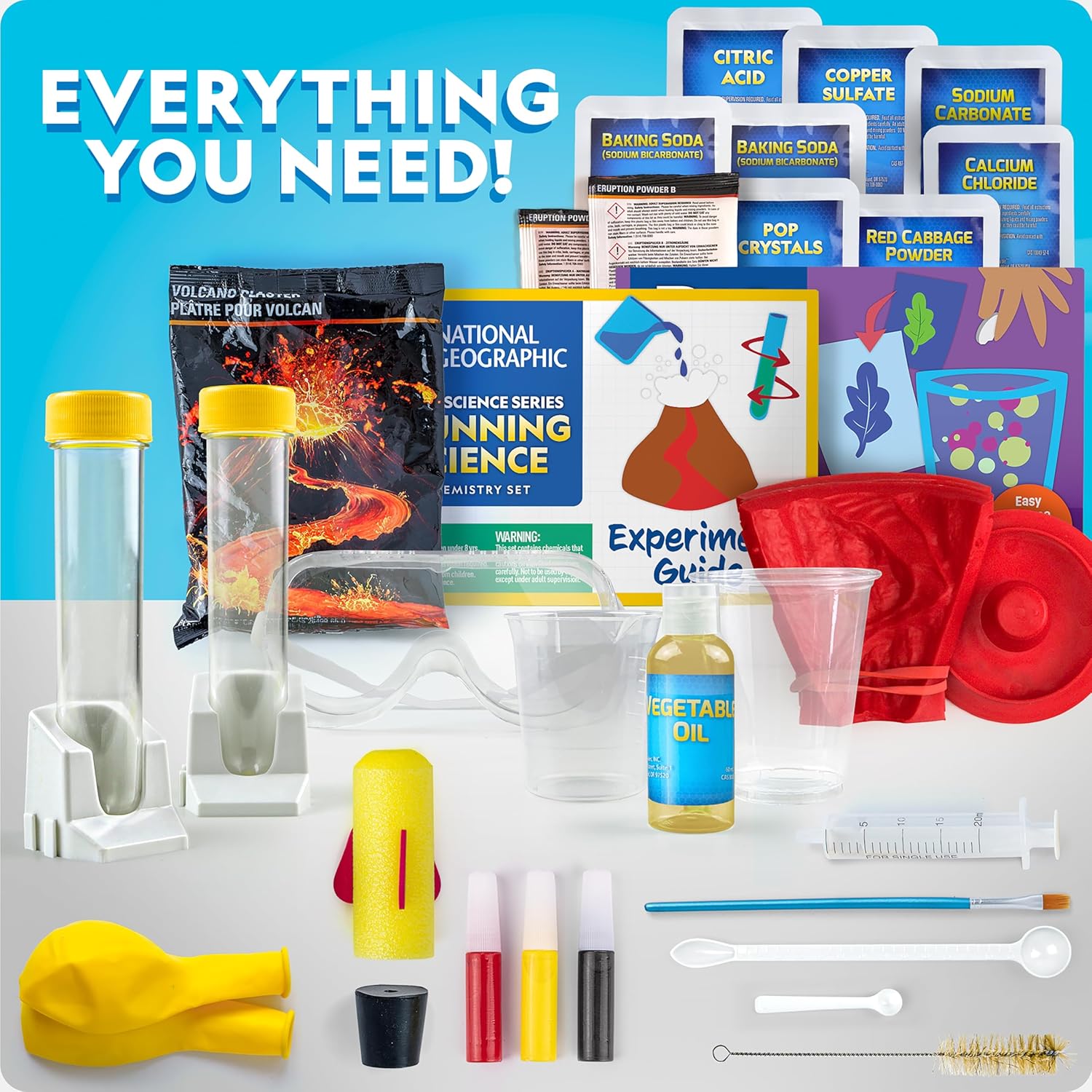 National Geographic Kit de Química Impresionante - Kit de Mega Cien...