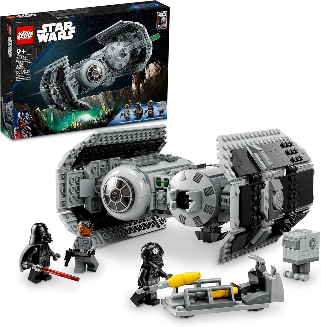LEGO Star Wars TIE Bomber Kit de Construcción de Modelo, Caza Estel...