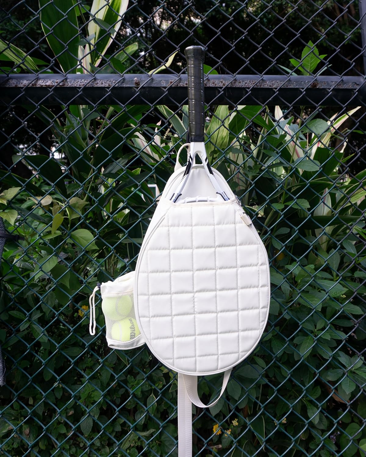 Rejolly Bolsa Bandolera de Raqueta de Tenis para Mujeres y Hombres...
