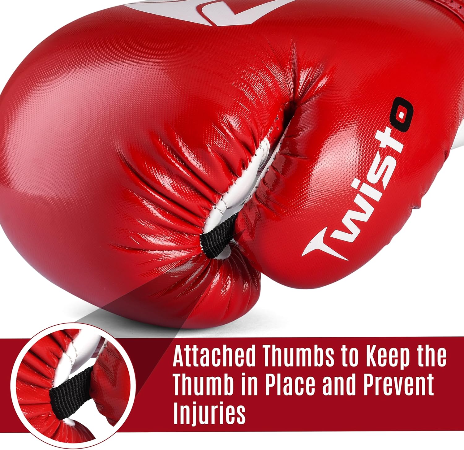 Twisto Guantes de boxeo \u2013 Guantes de entrenamiento profesional...