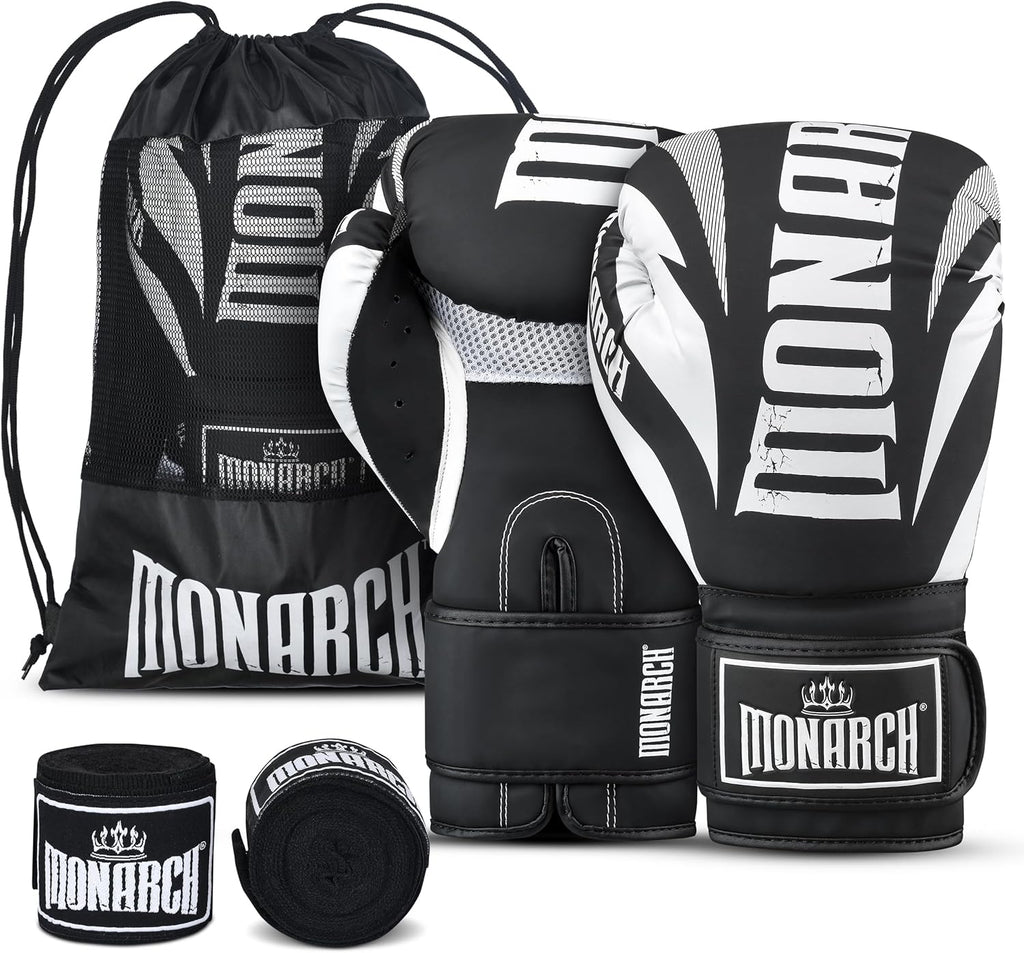 Guantes de boxeo para hombres y mujeres con envolturas de mano para...